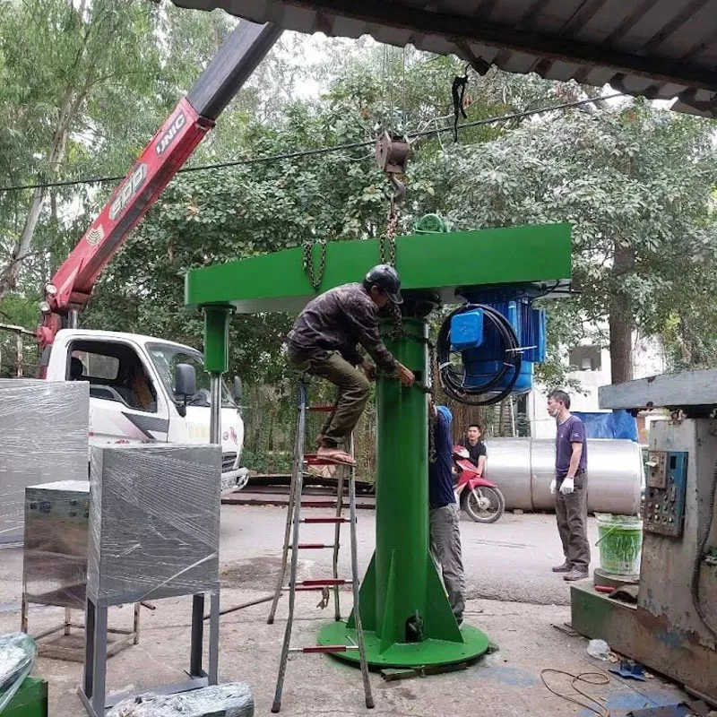 máy khuấy sơn 75kw công suất lớn