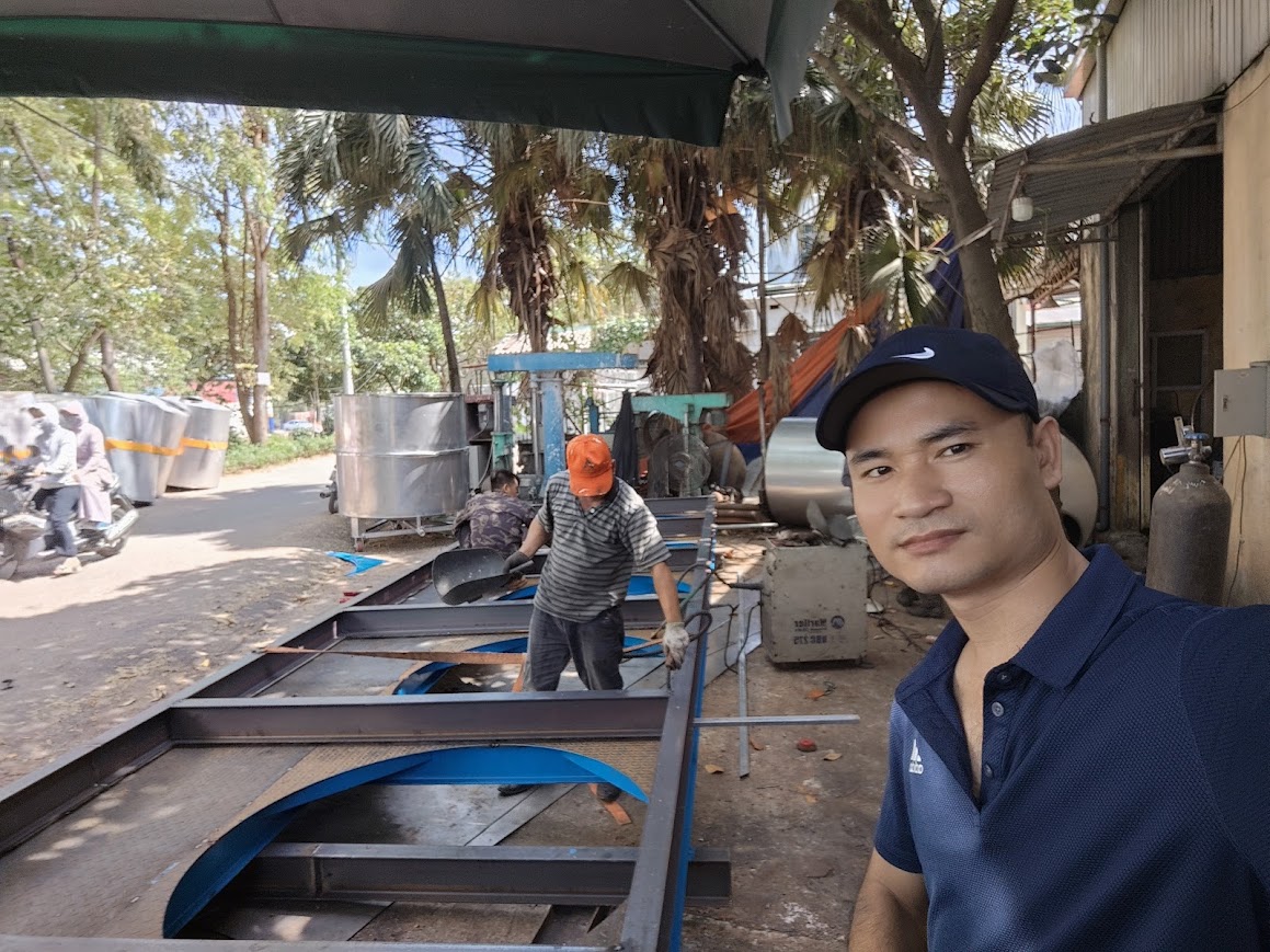 Bồn khuấy chống lắng sơn 1000 1500 lít - Ảnh 1