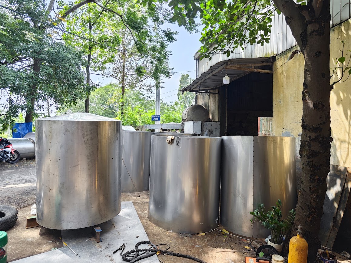 Bồn khuấy sơn 100 250 300 350 lít - Ảnh 1