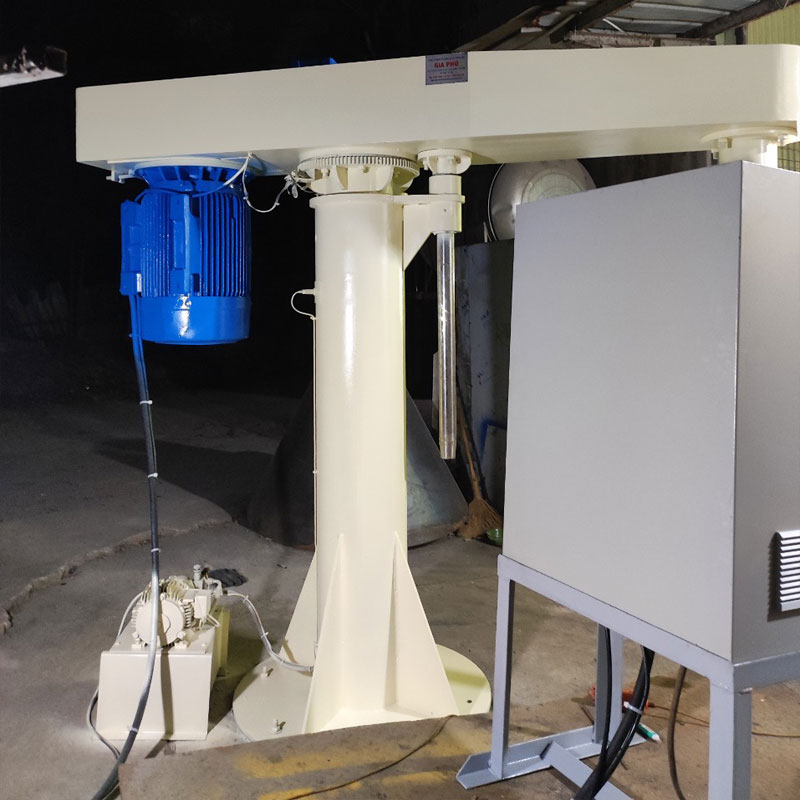 Máy khuấy sơn 45kw cổ xoay - Ảnh 1