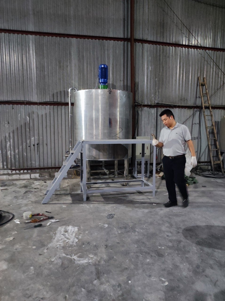 Bồn khuấy nước giặt - Ảnh 1