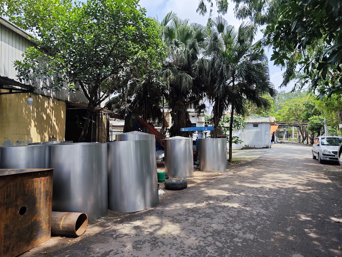 Bồn khuấy sơn 100 250 300 350 lít - Ảnh 1