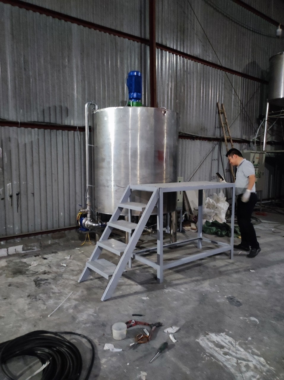 Bồn khuấy nước giặt - Ảnh 1