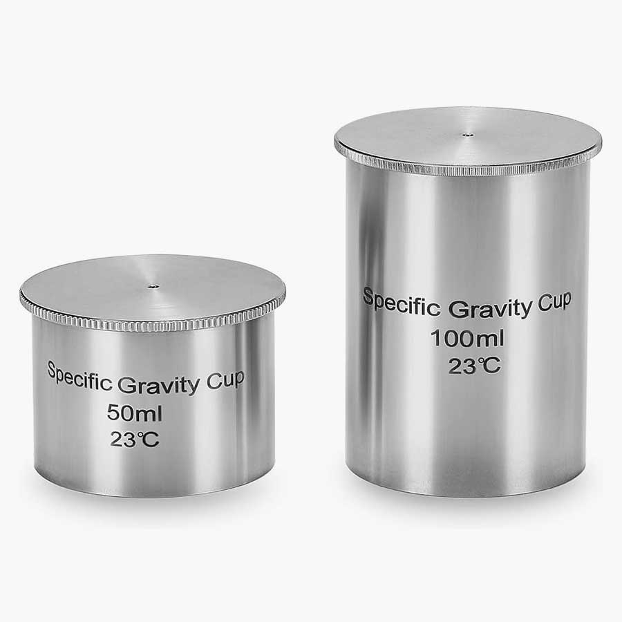 Cốc đo tỷ trọng sơn nước 37ml 50ml 100ml Biuged - Ảnh 1