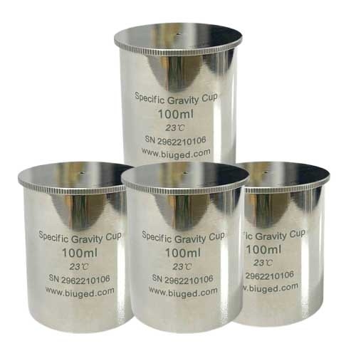 Cốc đo tỷ trọng sơn nước 37ml 50ml 100ml Biuged