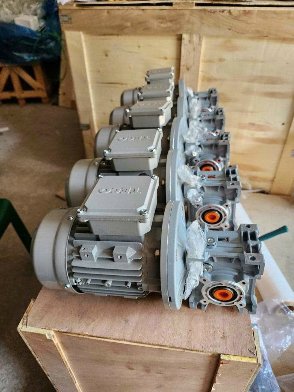 động cơ giảm tốc teco
