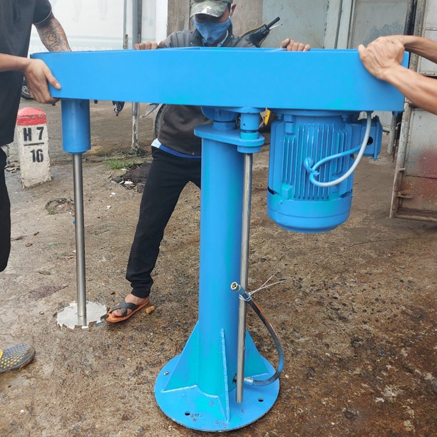 Máy khuấy sơn 200 lít 300 lít - Ảnh 1