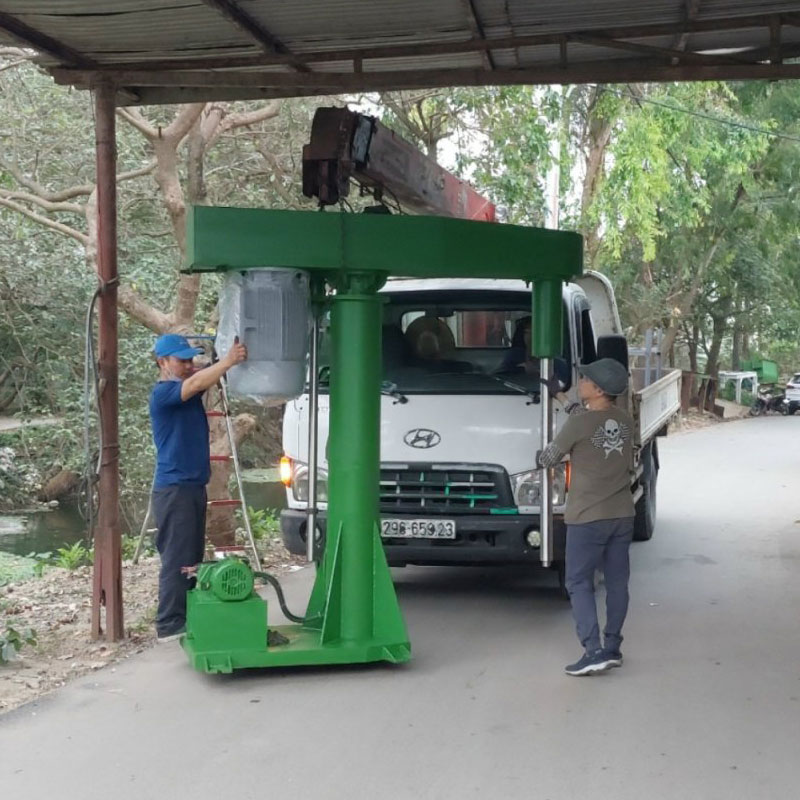 Máy khuấy sơn 45kw 55kw 75kw - Ảnh 1