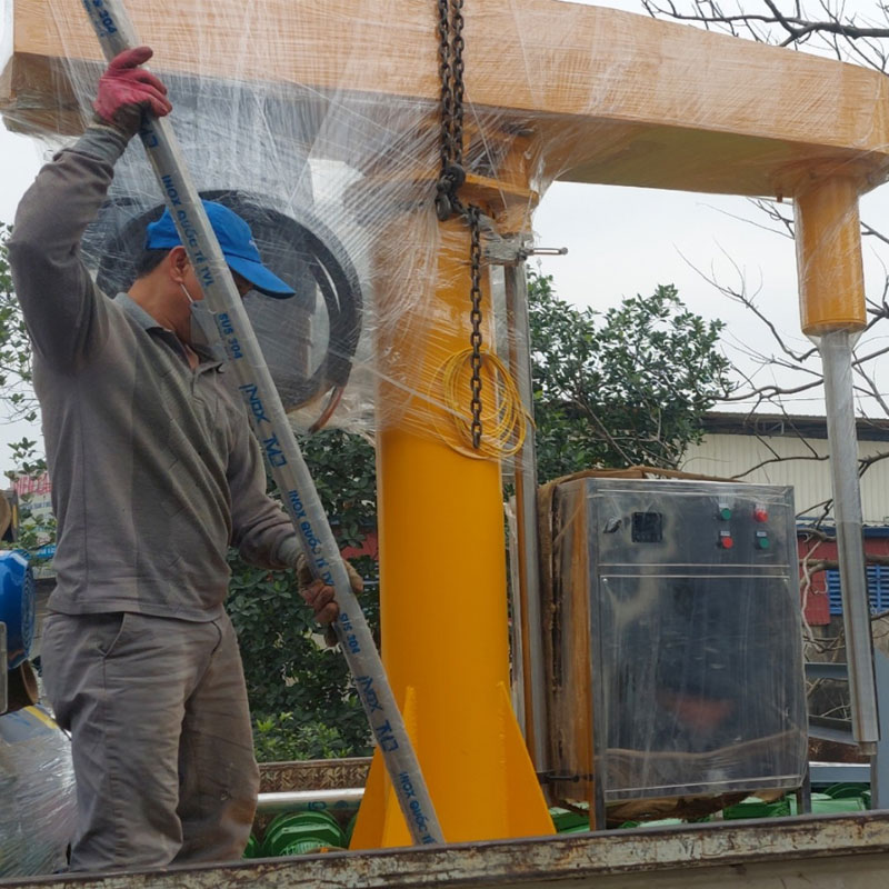 Máy khuấy sơn 45kw 55kw 75kw - Ảnh 1
