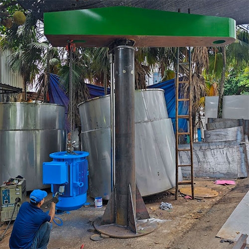 máy khuấy 7000 lít