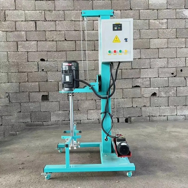 Máy khuấy hóa chất 50 100 150 lít - Ảnh 1