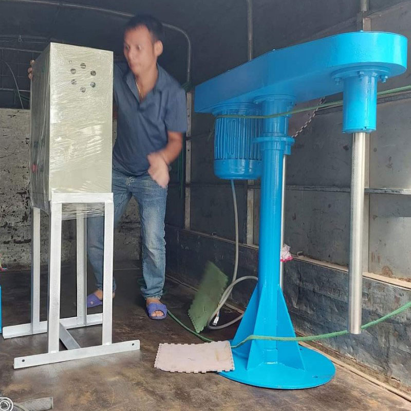 Máy khuấy sơn 200 lít 300 lít - Ảnh 1
