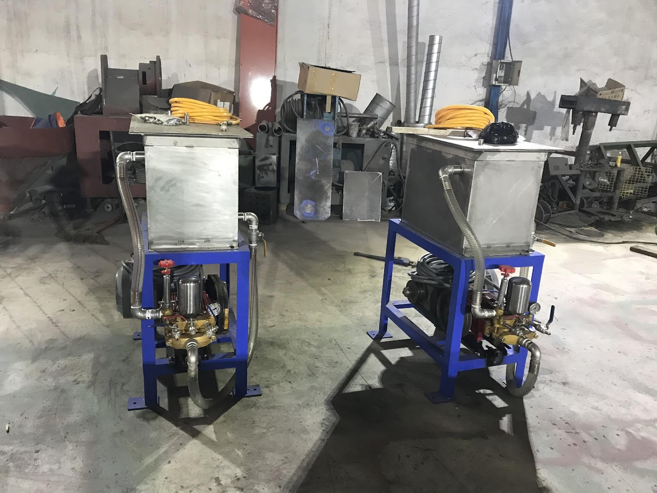 Máy khuấy sơn sàn thao tác 8000 lít - Ảnh 1
