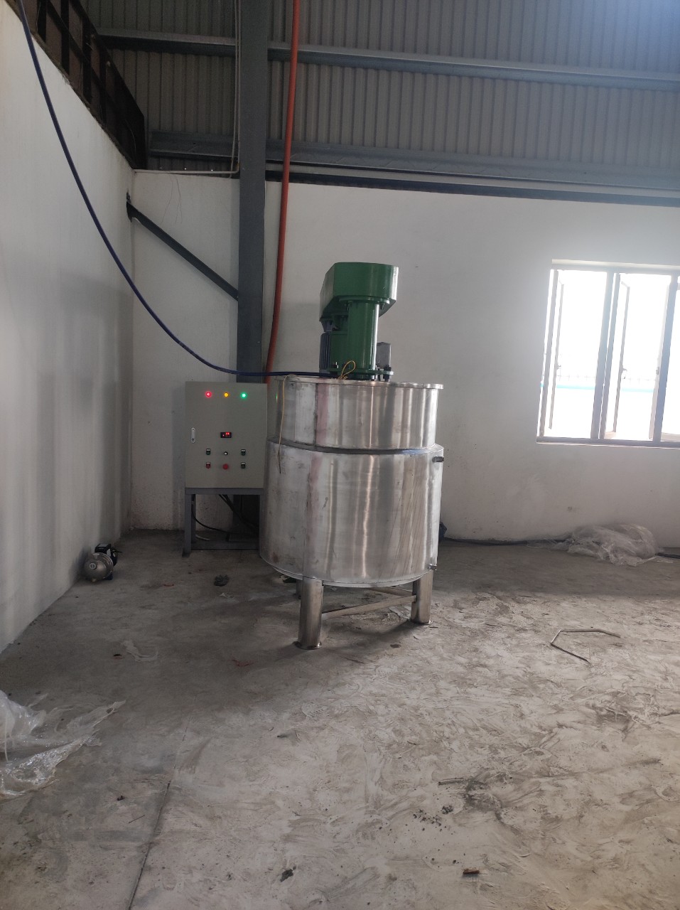 Máy nghiền bi đứng 500 1000 lít - Ảnh 1
