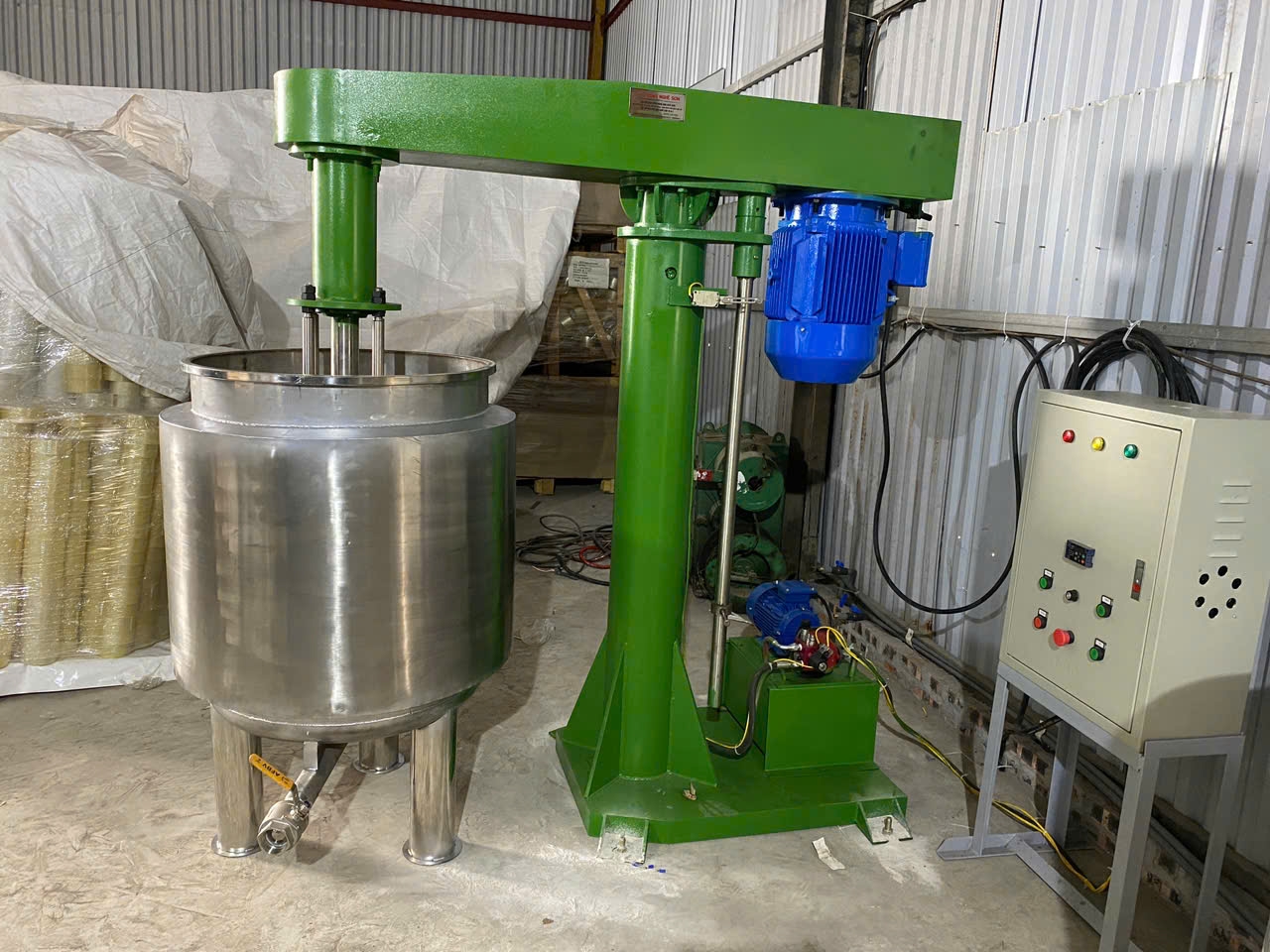 Thông tin chung về máy nghiền rổ 300 lít - Ảnh 1