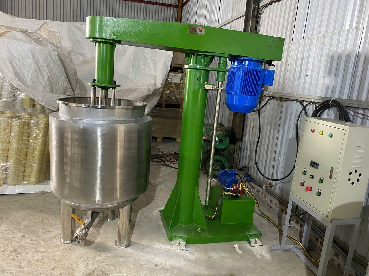 Thông tin chung về máy nghiền rổ 300 lít - Ảnh 1