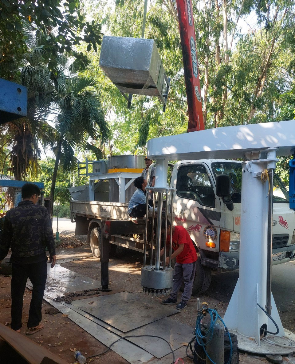 Máy nghiền sơn nước rổ bi - Ảnh 1