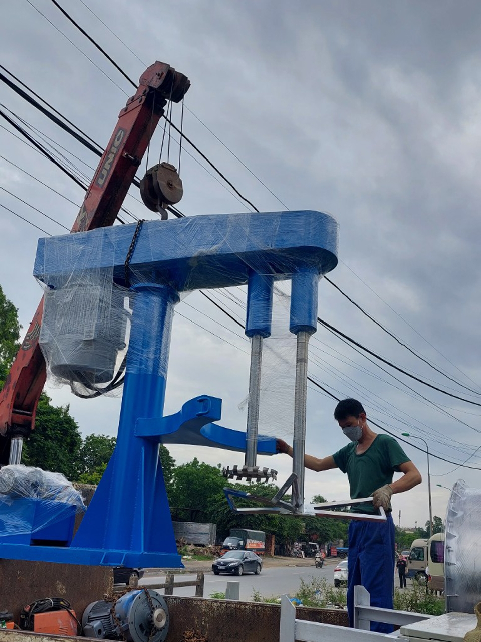 Máy khuấy keo - Ảnh 1