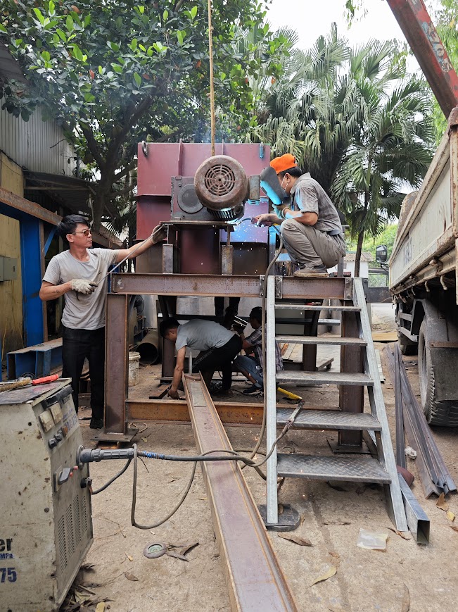 Máy trộn bột bả keo chà ron chống thấm - Ảnh 1