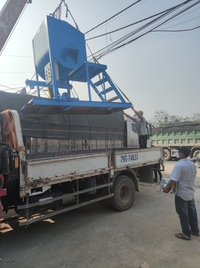 Máy trộn sơn bột dẻo nhiệt - Ảnh 1