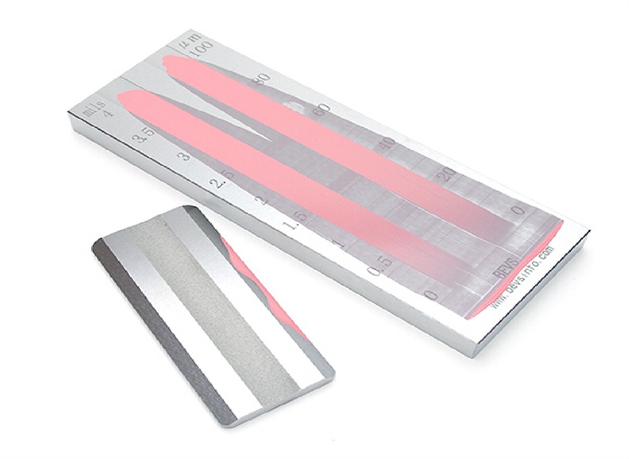 Thước đo độ mịn sơn 0 150 micron - Ảnh 1